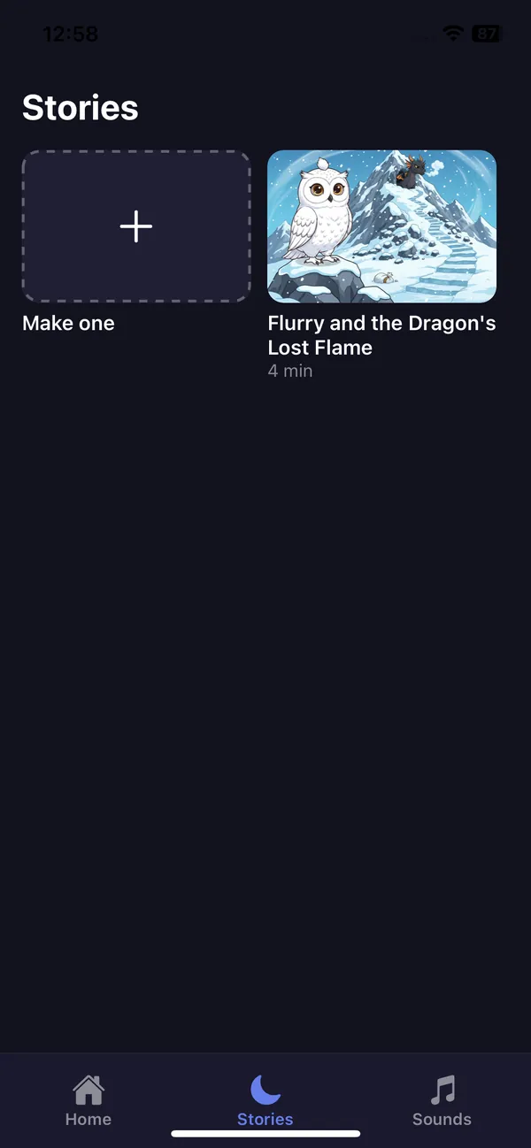 The stories library