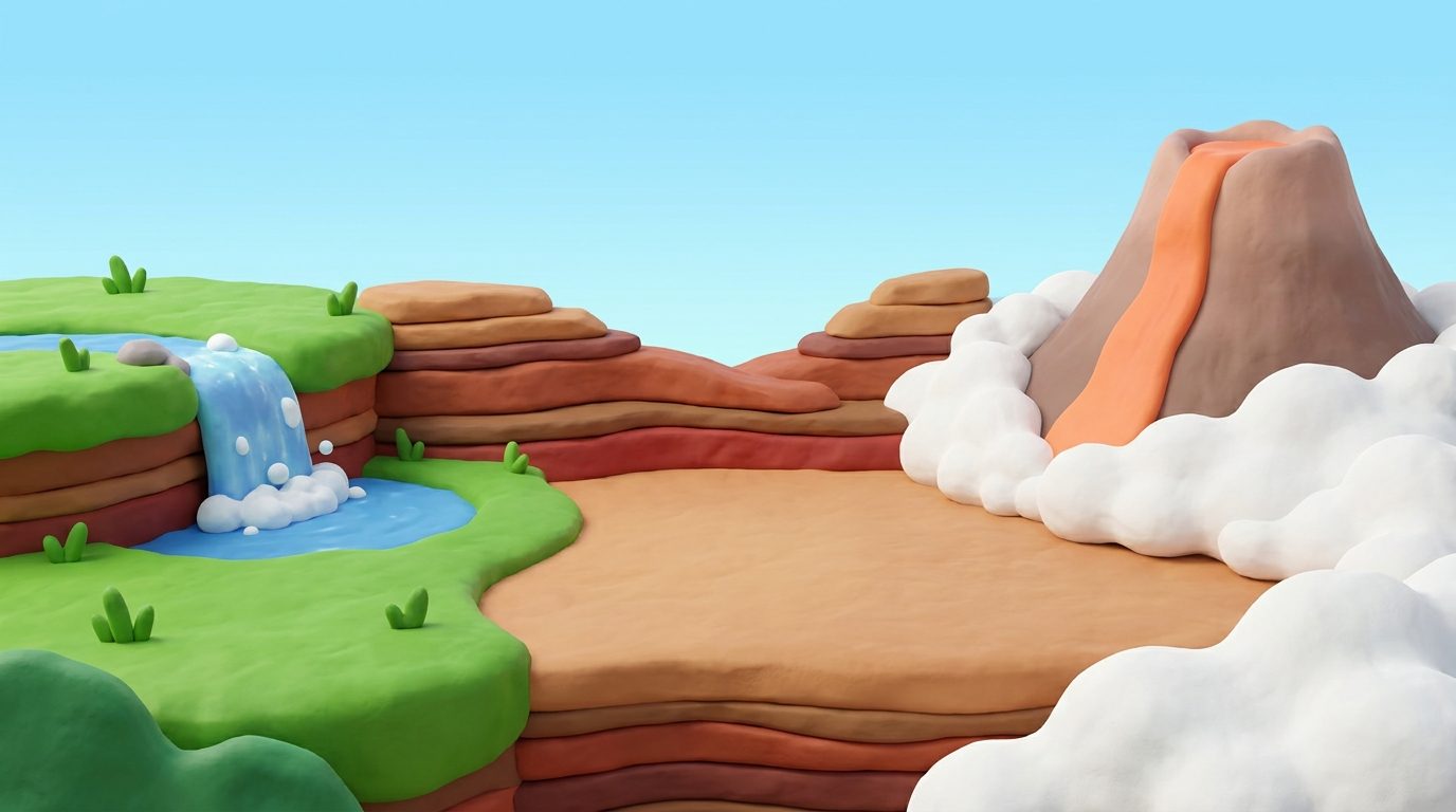The island world your child explores, one lit skill at a time