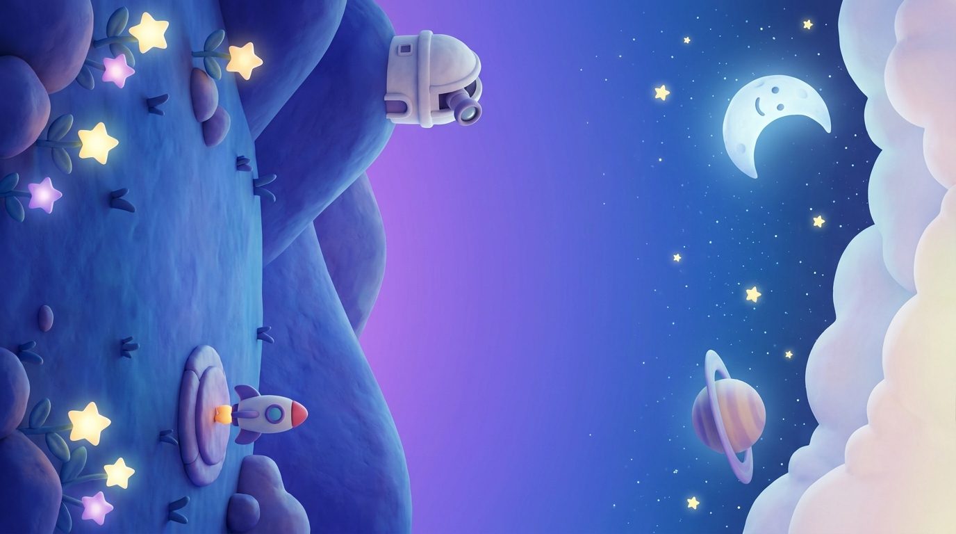 The island world your child explores, one lit skill at a time
